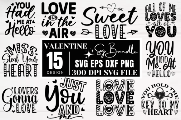 Download Valentine SVG Bundle - Premium Resources